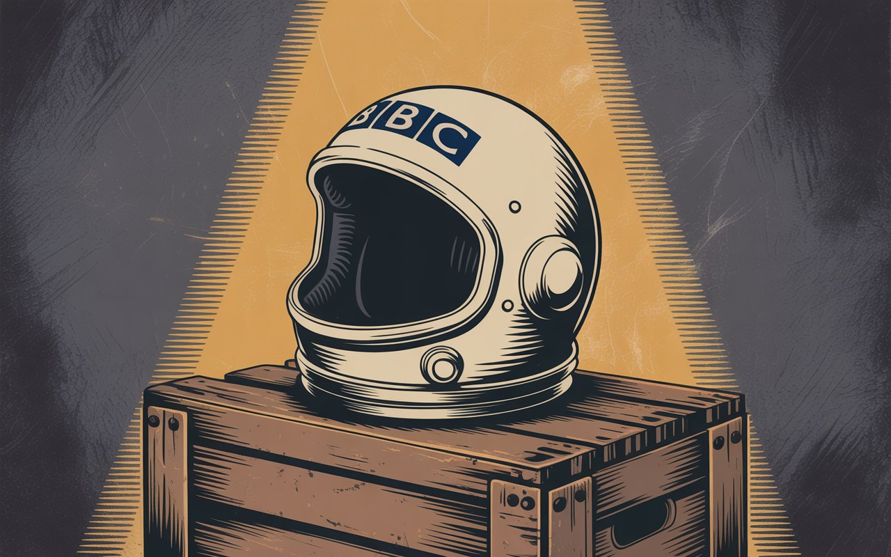 bbc shirt classic space helmet