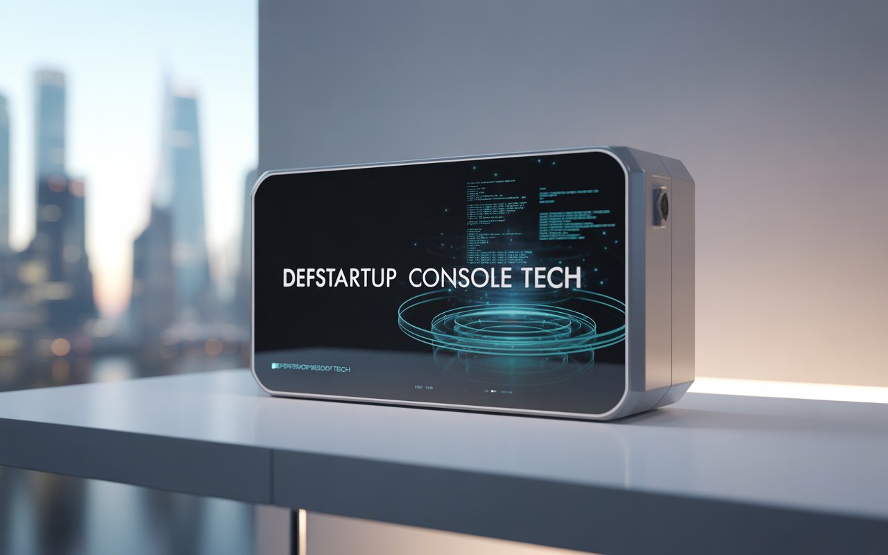 defstartup console tech