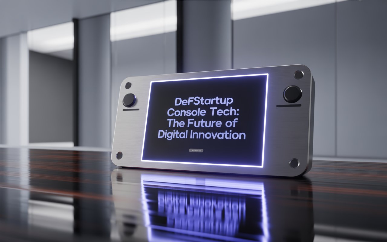 defstartup console tech