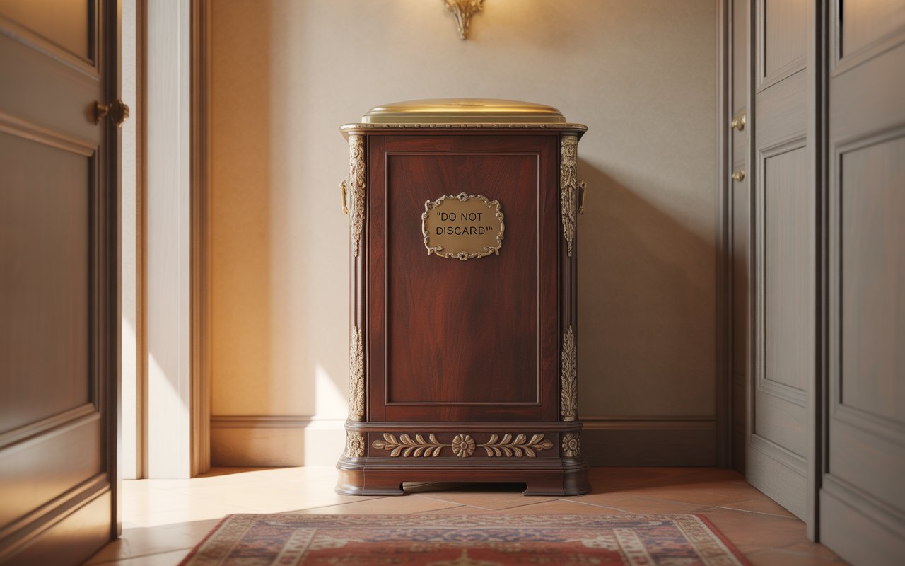 trash can cabinet