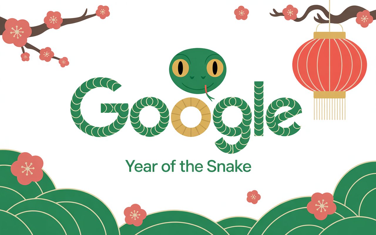 year of the snake google game