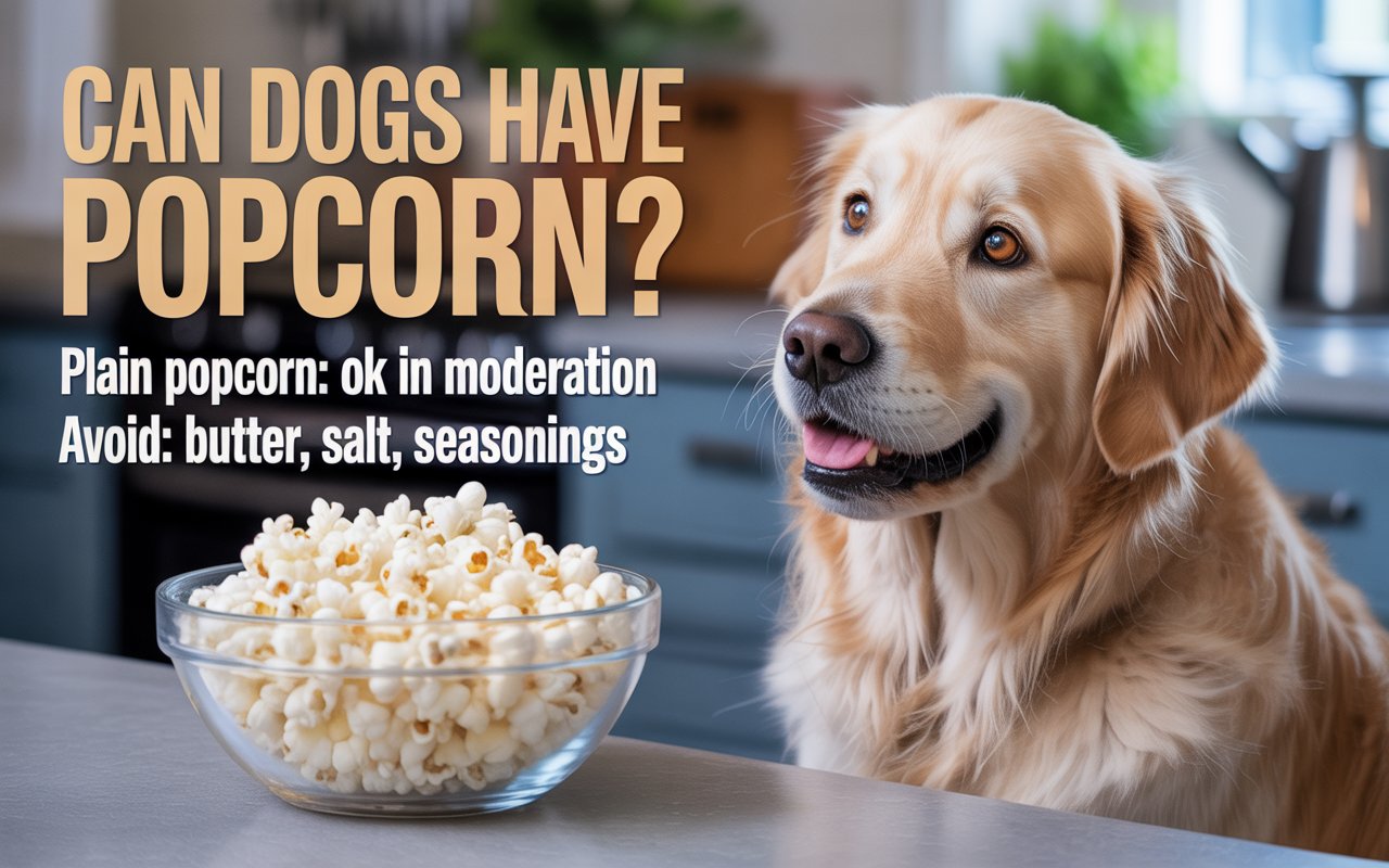 can dogs have popcorn