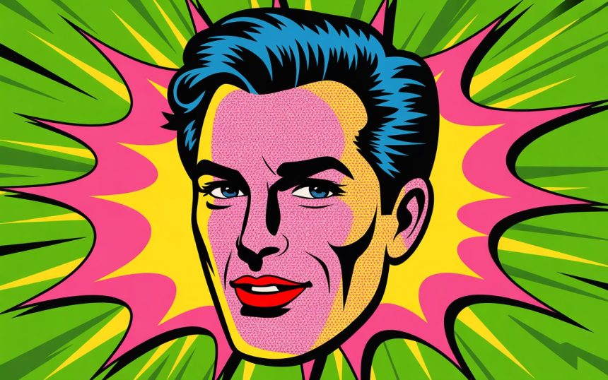 Pop Art Man: Exploring Identity, Expression, and Culture Through Bold Creativity