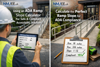 ada ramp slope calculator