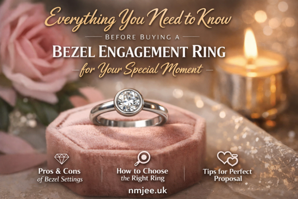 bezel engagement ring
