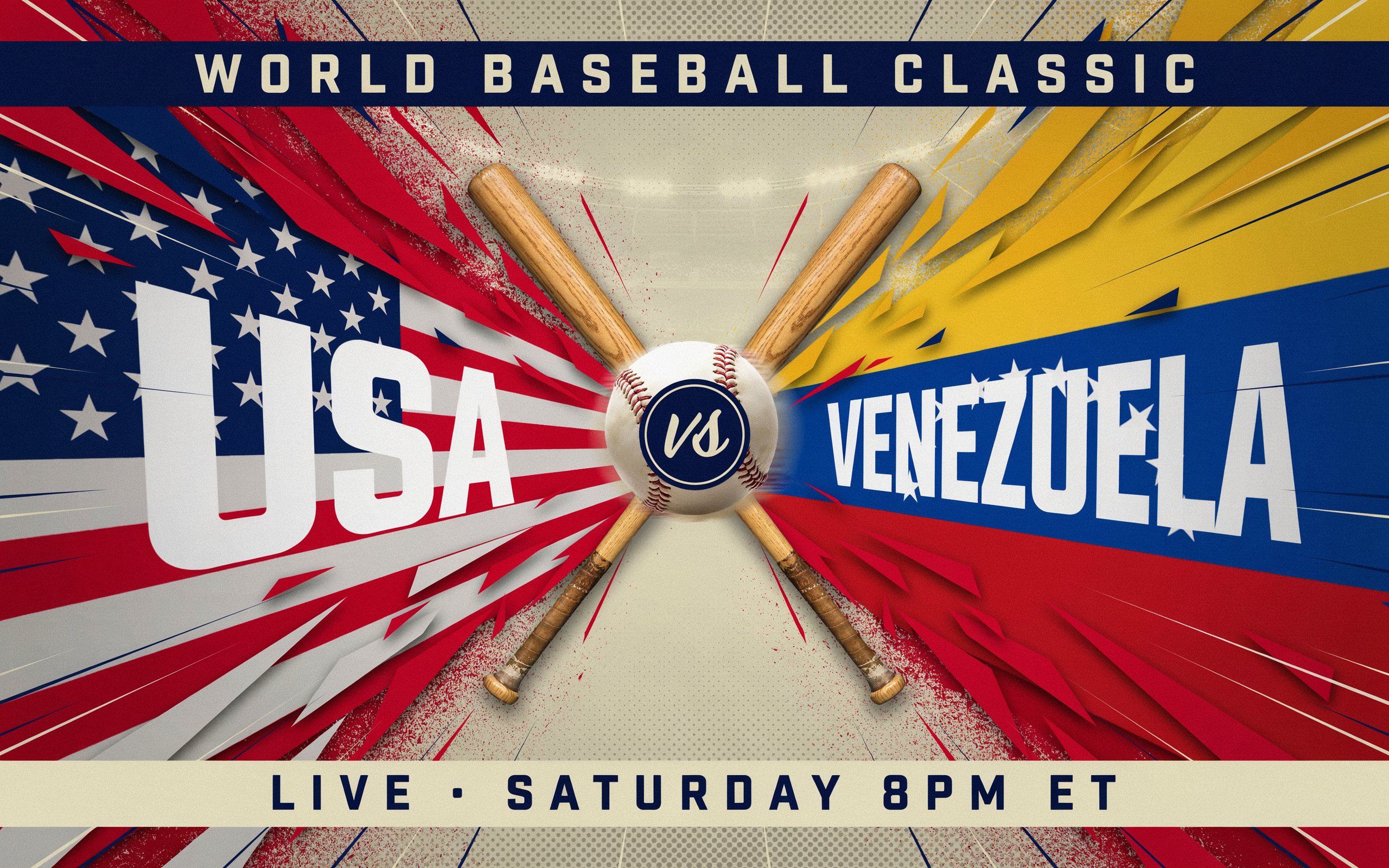 USA vs Venezuela Baseball