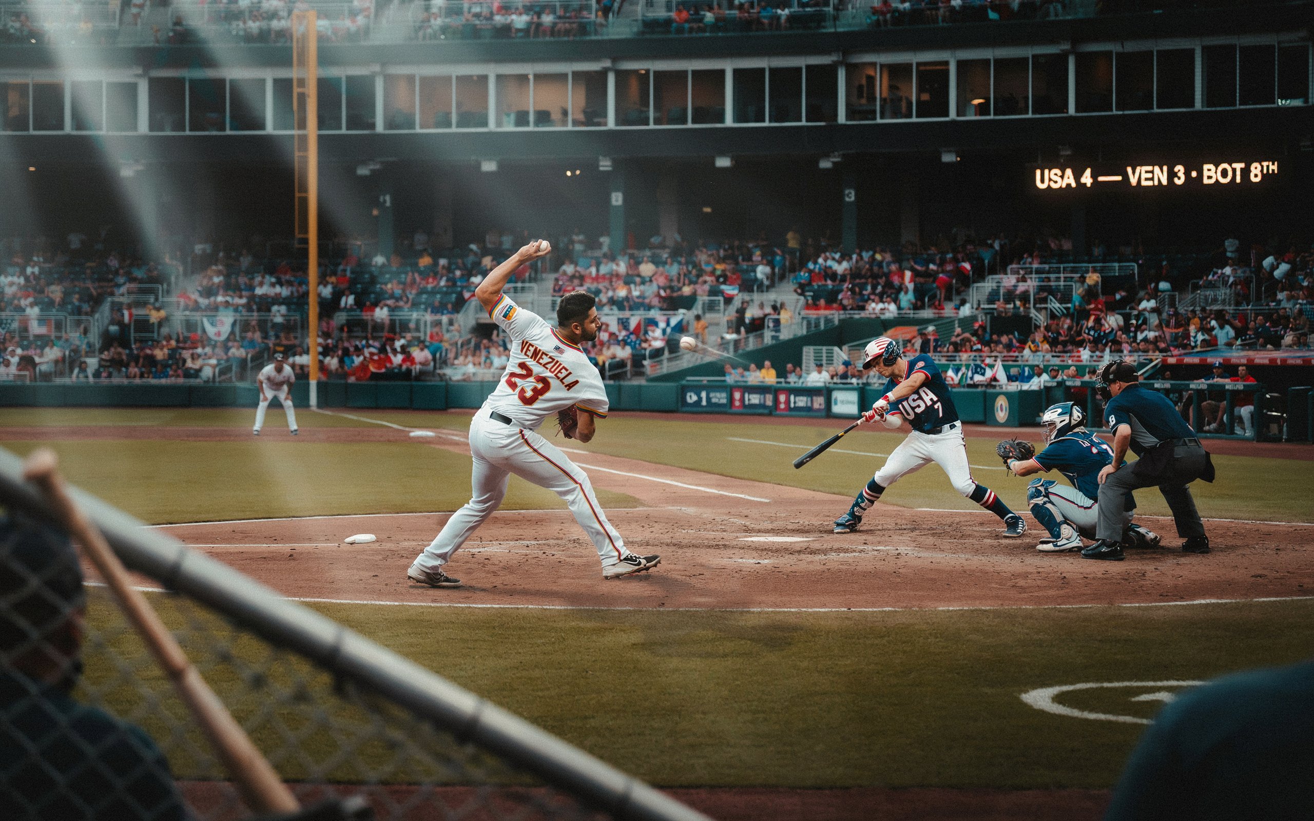 USA vs Venezuela Baseball