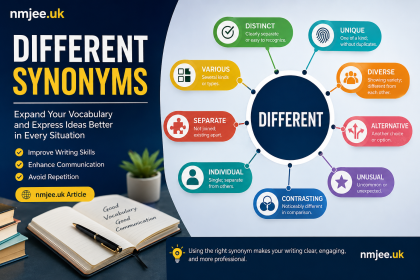 different synonym